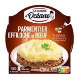 La Cuisine d'Océane Parmentier effiloché de Bœuf en barquette individuelle micro-ondable, 300g