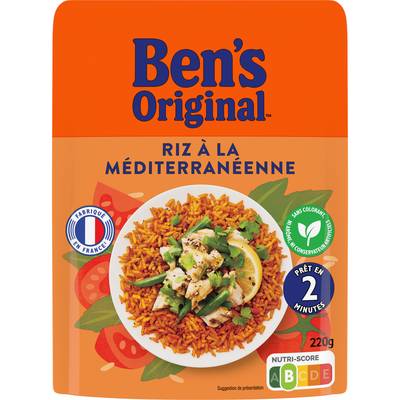 Ben's Original Riz à la Méditérannéenne en sachet micro-ondable, 220g