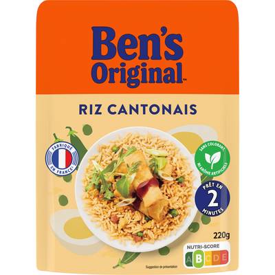 Ben's Original Riz Cantonnais en sachet micro-ondable, 220g