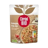 Céréal Bio Aubergine Orge Soja Veggie Bio en sachet micro-ondable, 220g