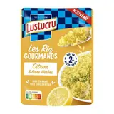 Lustucru Riz Citron aux fines herbes en sachet micro-ondable, 220g