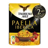 Taureau Ailé Riz Basmati Paëlla Iberica en sachet micro-ondable, 220g