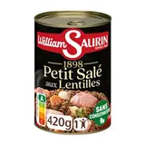 William Saurin Petit Salé aux Lentilles en conserve individuelle, 420g