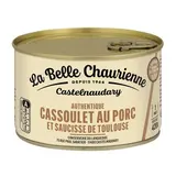 La Belle Chaurienne Cassoulet au Porc et Saucisses de Toulouse en conserve individuelle, 420g