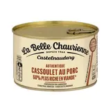 La Belle Chaurienne Authentique cassoulet au porc en conserve individuelle, 420g