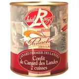 Panache Des Landes Confit de canard des Landes Label Rouge IGP 2 cuisses en conserve, 500g