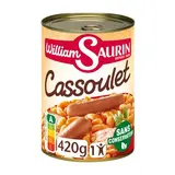 William Saurin Cassoulet mitonné en conserve individuelle, 420g