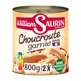 William Saurin Choucroute garnie en conserve pour 2, 800g