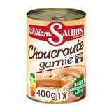 William Saurin Choucroute Garnie en conserve individuelle, 400g