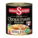 William Saurin Choucroute royale au Riesling en conserve pour 2, 880g
