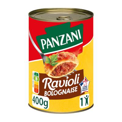 Panzani Ravioli Bolognaise en conserve individuelle, 400g