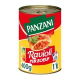 Panzani Ravioli Pur Boeuf en conserve individuelle, 400g