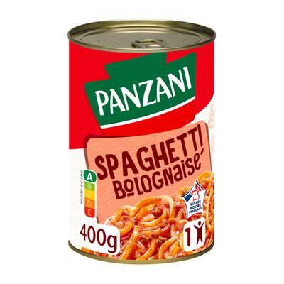 Panzani Spaghetti bolognaise en conserve individuelle, 400g