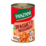 Panzani Spaghetti bolognaise en conserve individuelle, 400g