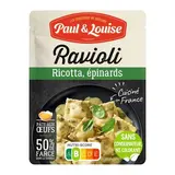 Paul & Louise Ravioli Ricotta Epinards en sachet micro-ondable, 300g