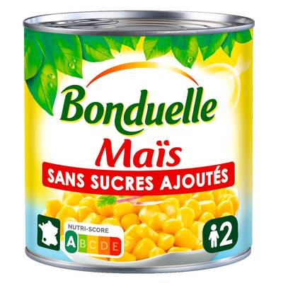 Bonduelle Maïs Sans Sucres Ajoutés en conserve, 285g