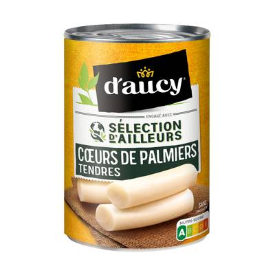 D'aucy Coeurs de Palmiers Tendres en conserve, 220g