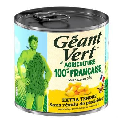 Géant Vert Maïs Extra Tendre en conserve, 285g