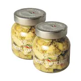 Florelli Coeurs d'Artichauts Grillés Antipasti en bocal, Lot de 2x170g