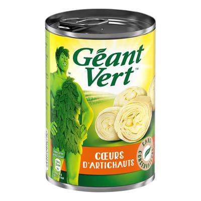 Géant Vert Coeurs d'artichauts en conserve, 240g