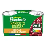 Bonduelle Haricots Rouges en conserve, 2x130g