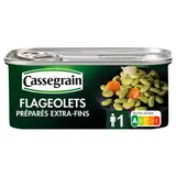Cassegrain Flageolets préparés extra-fins en conserve, 130g