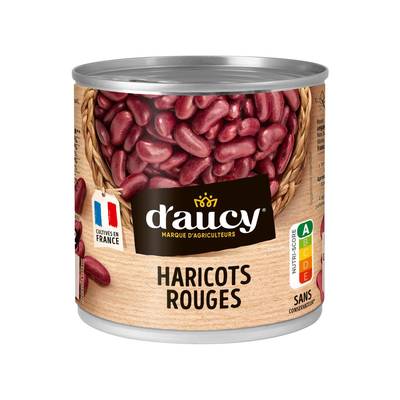 D'aucy Haricots rouges en conserve, 250g