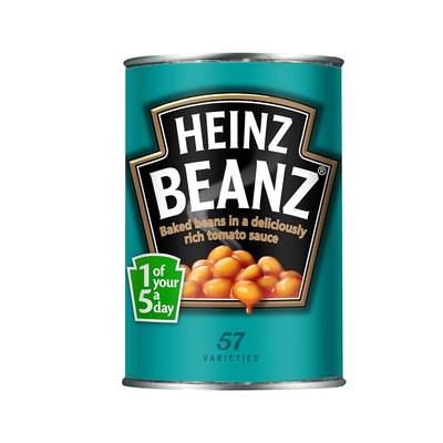 Heinz Haricots blancs sauce tomate - Baked Beans in Tomato Sauce en conserve, 415g