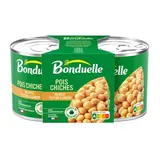 Bonduelle Pois Chiches très peu de jus en conserve, 2x130g