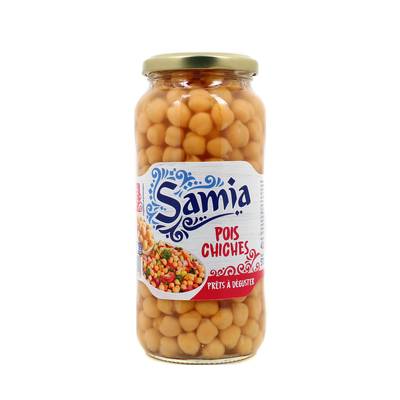 Samia Pois Chiches en bocal, 400g