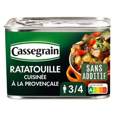 Cassegrain Ratatouille cuisinée à la provençale en conserve, 660g