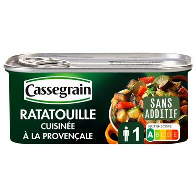 Cassegrain Ratatouille cuisinée à la provençale en conserve, 185g
