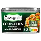 Cassegrain Courgettes cuisinées à la provençale en conserve, 375g