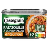 Cassegrain Légumes et quinoa cuisinés à la provençale en conserve, 375g