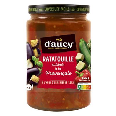 D'aucy Ratatouille cuisinée à la Provençale en bocal, 380g