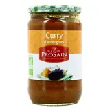 Prosain Curry d'aubergines bio en bocal, 650g