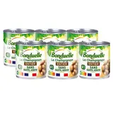 Bonduelle Champignons entiers sans sulfite et sans additif en conserve, Lot de 2 - 3x115g