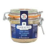 Larnaudie Foie Gras de Canard Entier à l'Ancienne en bocal 4/5 parts, 4/5 parts - 180g