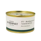 Maison Dubernet Bloc de Foie Gras de Canard du Sud Ouest en conserve 4/5 parts, 4/5 parts - 200g