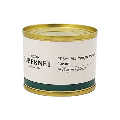 Maison Dubernet Bloc de Foie Gras de Canard du Sud Ouest, 70g