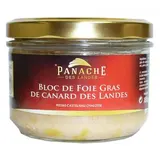 Panache Des Landes Bloc de foie gras de canard des Landes IGP en bocal 4/5 parts, 4/5 parts - 180g