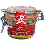 Panache Des Landes Foie gras de canard entier des Landes Label Rouge IGP en bocal 3 parts, 3 parts - 120g