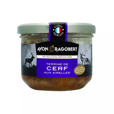 Avon & Ragobert Terrine de Cerf aux Airelles en bocal, 180g
