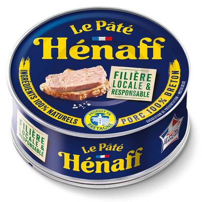 Henaff Pâté de Porc en conserve, 154g