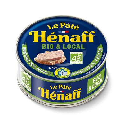 Henaff Pâté Bio en conserve, 76g