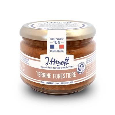 Henaff Terrine forestière en bocal, 180g