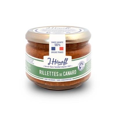 Henaff Rillettes de Canard en bocal, 180g