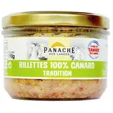 Panache Des Landes Rillettes pur canard Tradition en bocal, 190g