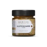 Marius, L'Épicerie Inspirée Rillettes de Saumon à l'Aneth en bocal, 100g