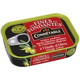 Connetable Petites Sardines à l'Huile d'Olive vierge extra en conserve, 106 g